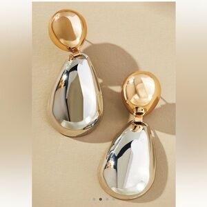 Two-tone Drop Earrings from Anthropologie